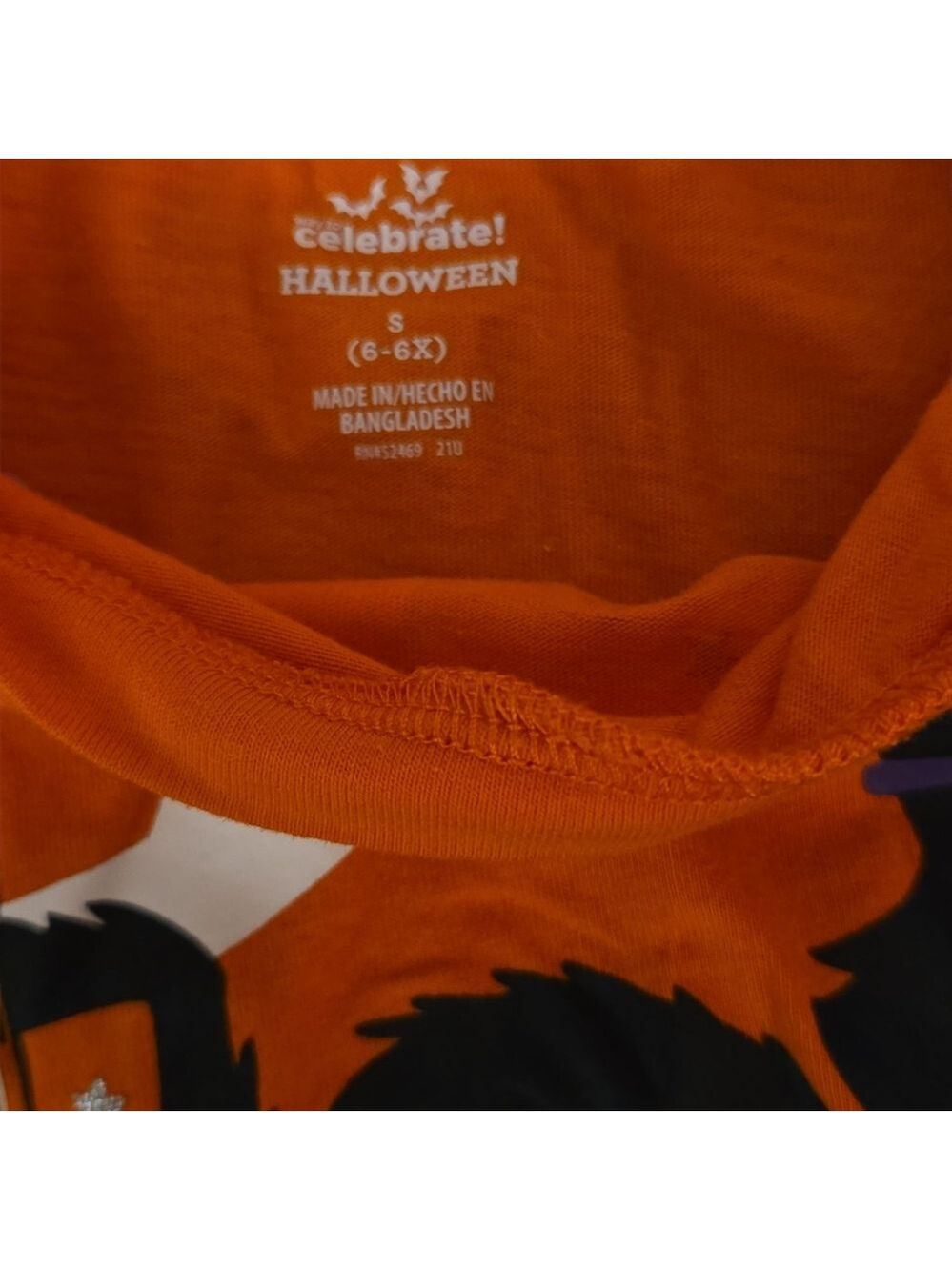 Halloween Graphic T-Shirts - Black and Orange Size S And L - Picture 6 of 7